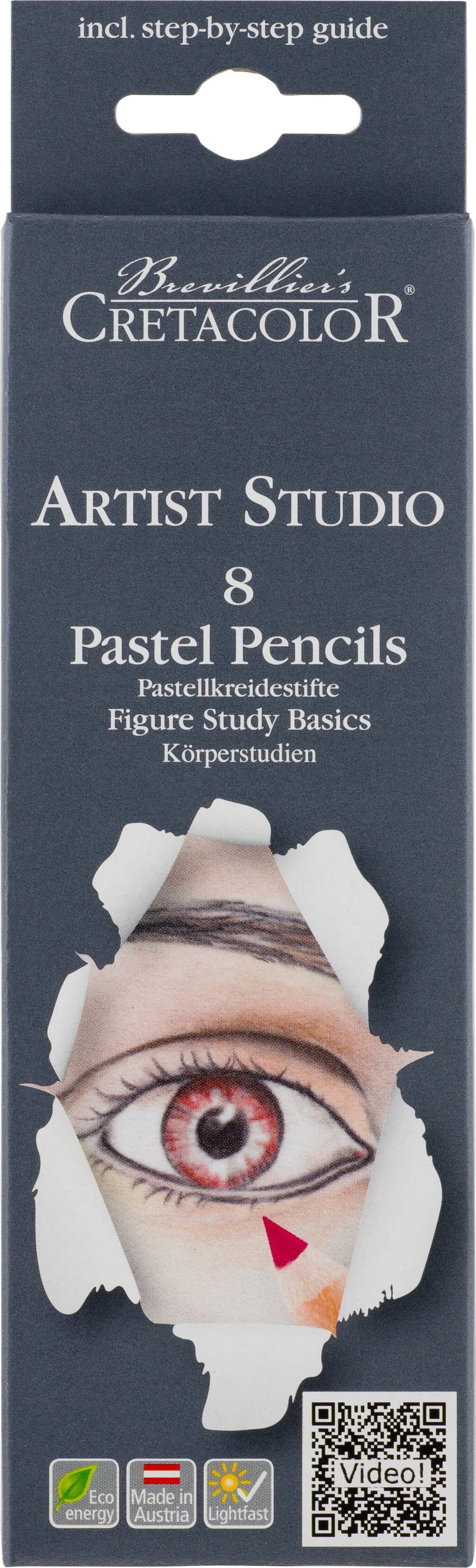 Artist Studio Pastell Set, Körperstudien (8)