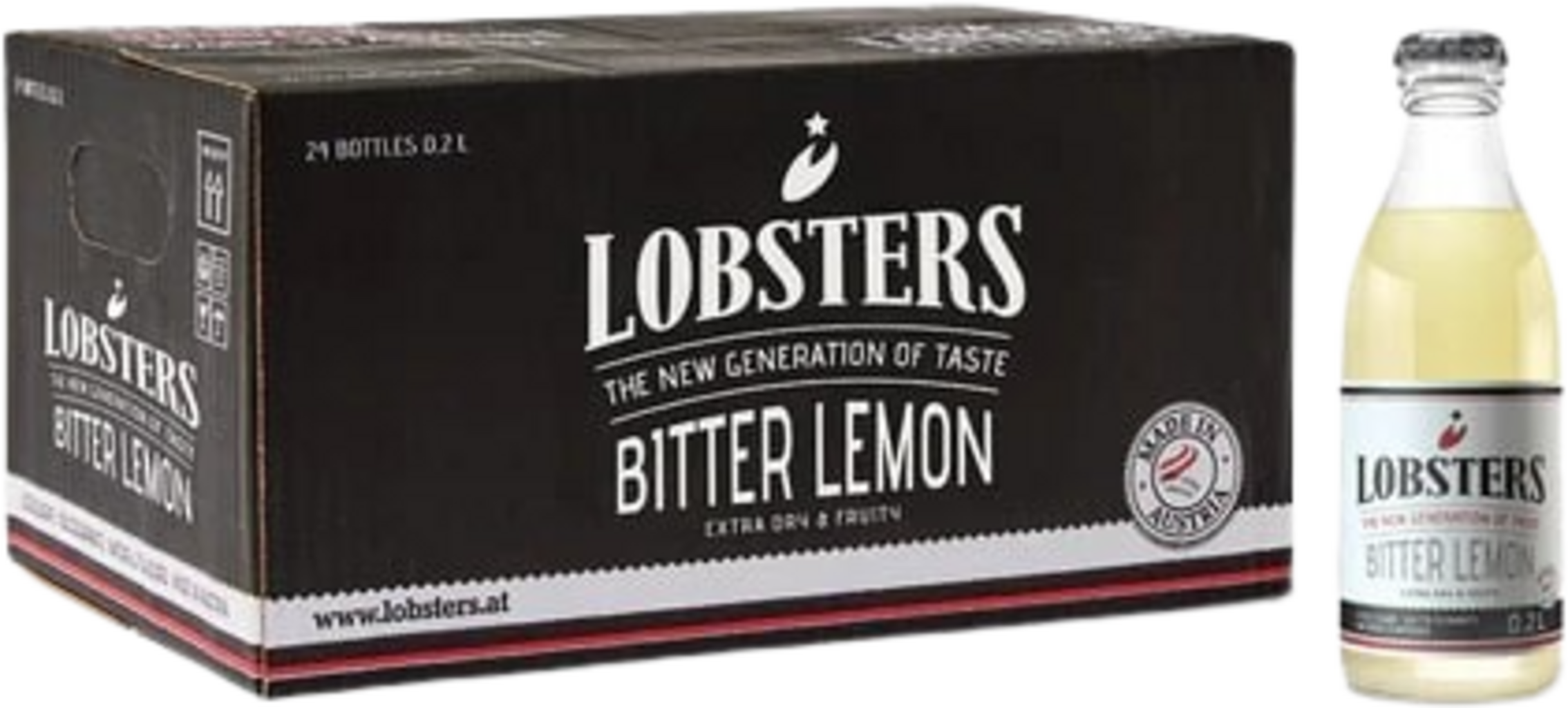 Bitter Lemon, 24 x 200 ml (4.8 l)