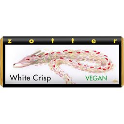 Zotter Schokoladen Biologische White Crisp - 70 g