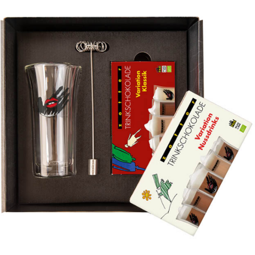 Organic Drinking Chocolate Gift Set - Universal - 3 Pcs