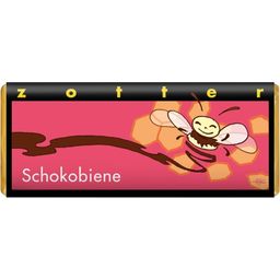 Zotter Schokoladen Bio SchokoBiene mit Honigblättchen