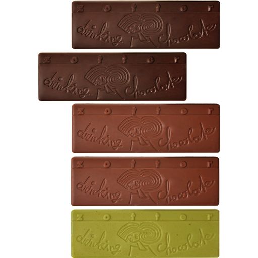 Zotter Schokoladen Biologische Drinkchocolade Set - Vegan - 110 g