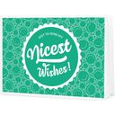 Nicest Wishes! - Chèque-Cadeau à imprimer soi-même - 