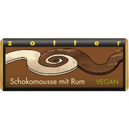 Zotter Schokoladen Bio čokolada "Čokoladni mousse z rumom"