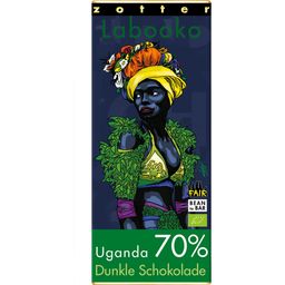 Zotter Schokoladen Bio Labookos 70% Uganda