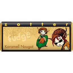 Zotter Schokoladen Bio Karamel nougat "fudge"