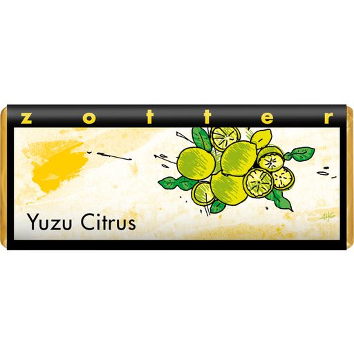 Zotter Schokoladen Organic Yuzu Citrus from Japan - 70 g