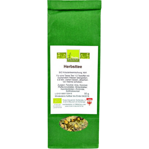 Tiroler Kräuterhof Organic Autumn Herbal Tea - 50 g