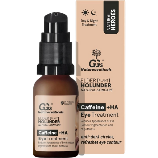 GG's Natureceuticals Caffeine + HA Eye Treatment - 15 ml