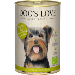 Dog's Love Organic Chicken Dog Food - 400 g