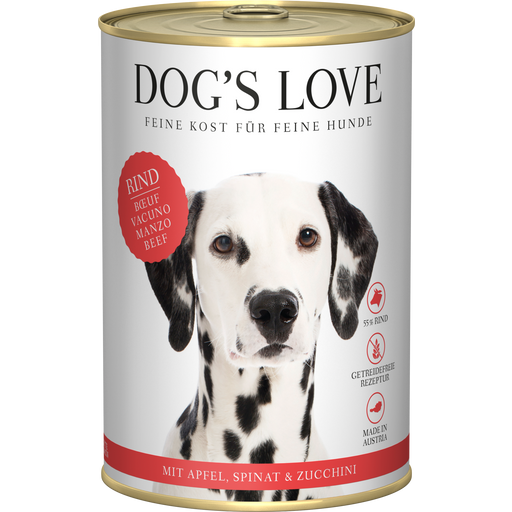 Dog's Love Hundefutter Classic Rind - 400 g