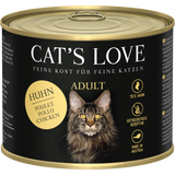 Cat's Love Nedves macskaeledel - "Adult Csirke Pur"