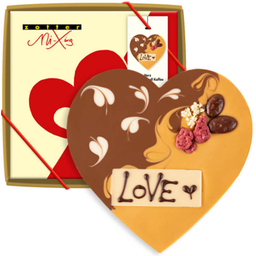Bio MiXing Szív - Love karamell kávé de Luxe - 100 g