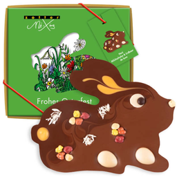 Organic MiXing - Deluxe Milk Chocolate & Strawberry Bunny - 100 g