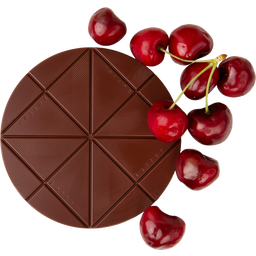 Zotter Schokoladen Bio Infusion Étcsokoládé + Meggy - 70 g