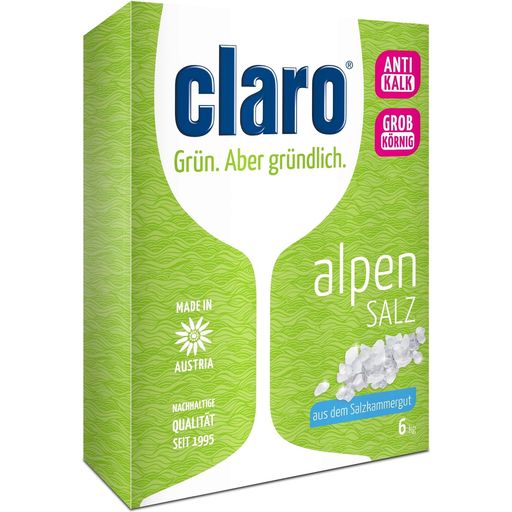 claro Alpensalz Dishwasher Salt - 6 kg