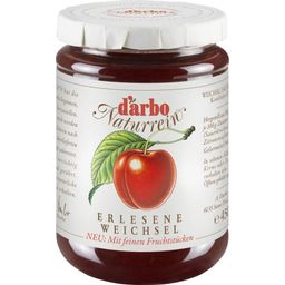 Naturrein Exquisite Sour Cherry Jam with Fine  Fruit Pieces - 450 g