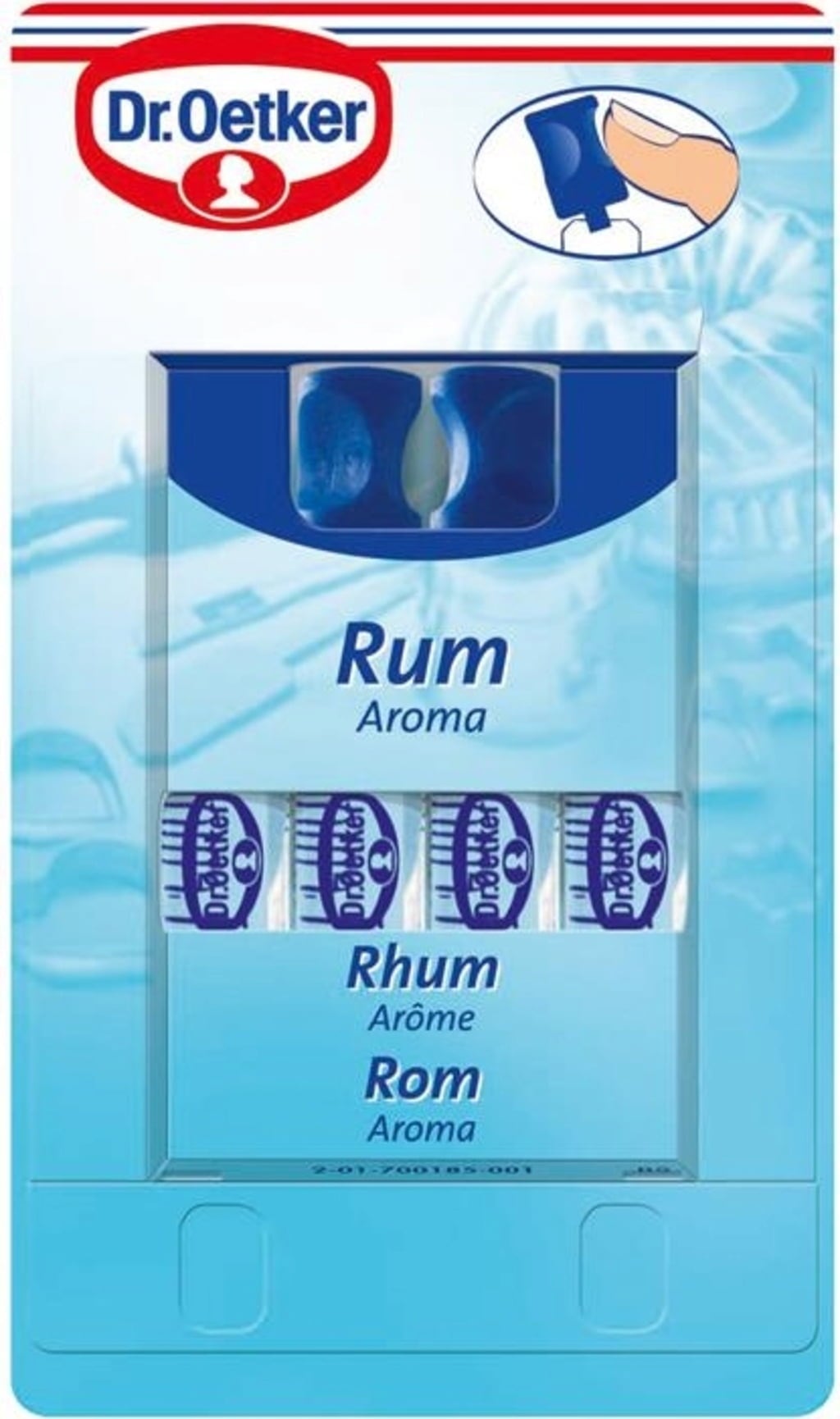 Aroma - 4 Fiale, Rum (8 g)