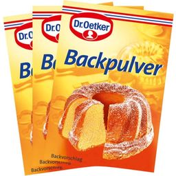 Dr. Oetker Backpulver - 3 Pkg