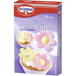 Dr. Oetker Edible Decor - Flowers - 12 Pcs