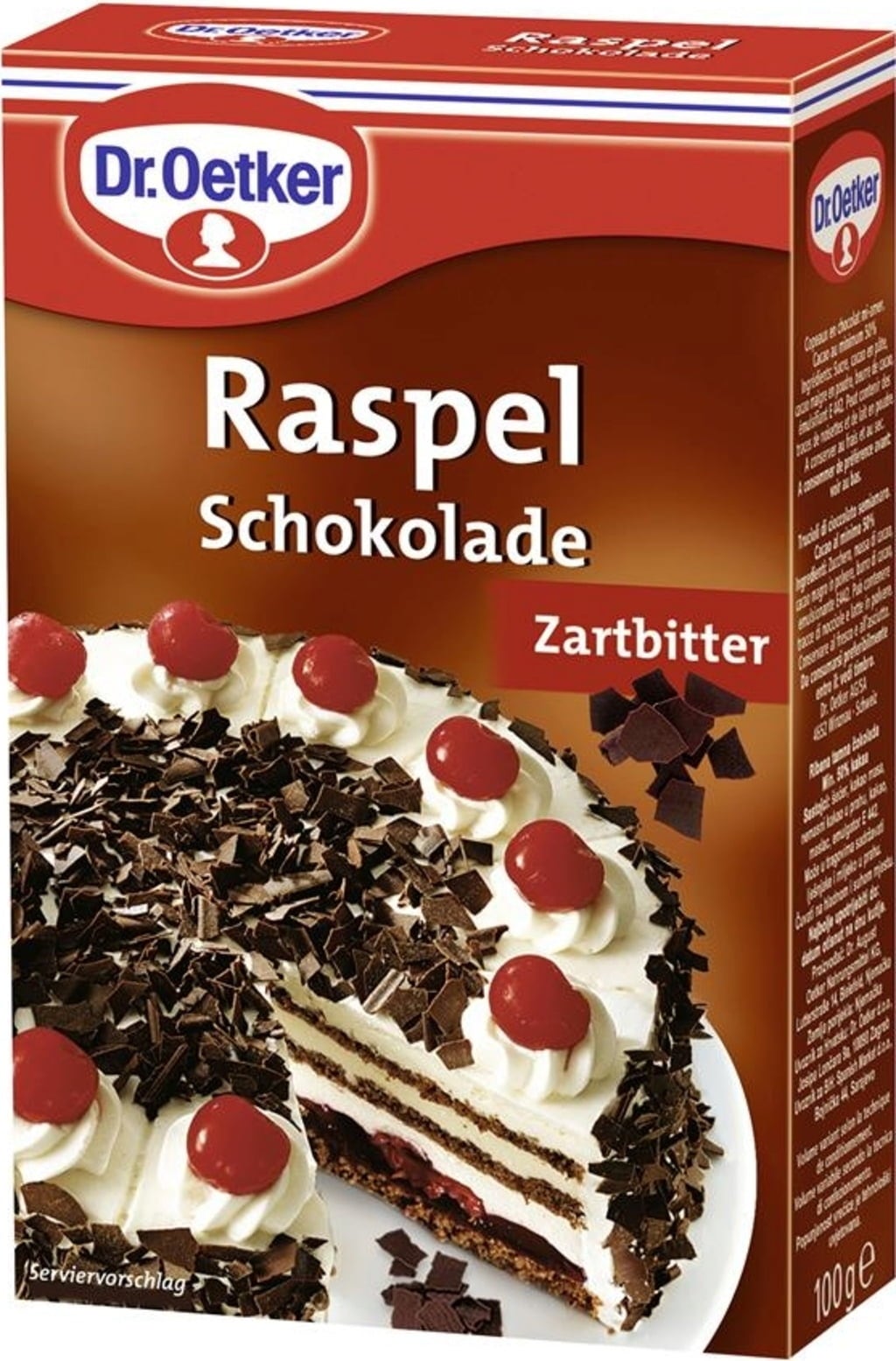 Cioccolato in Scaglie, Cioccolato fondente (100 g)