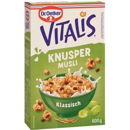 Vitalis - płatki śniadaniowe, chrupiące Musli klasyczne - 600 g