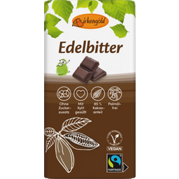 Birkengold Schokolade Edelbitter - 100 g