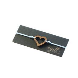 EYDL 'Hearts' Nut Bracelet