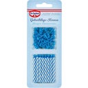 Dr. Oetker Bougies d'Anniversaire - bleu