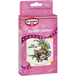 Dr. Oetker Dekoracja szyld z cukru - Motyl