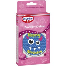 Dr. Oetker Decorative Sugar Cake Topper - Monster