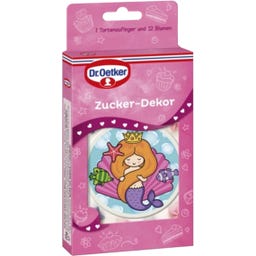 Dr. Oetker Decorative Sugar Cake Topper - Mermaid