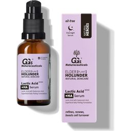GG's Natureceuticals Lactic Acid + HA Serum - 30 ml
