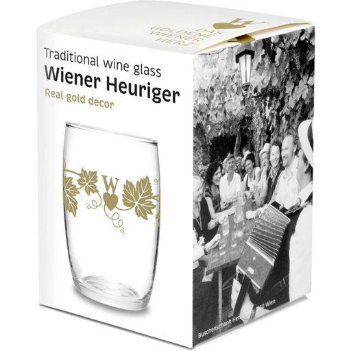 Das Goldene Wiener Herz® Weinglas Wiener Heuriger 1 Stück - 1 Stk