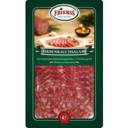 FRIERSS Salami wędzone nad sosną, w plasterkach - 100 g