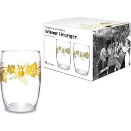 Das Goldene Wiener Herz® Verres à Vin Wiener Heuriger - lot de 4
