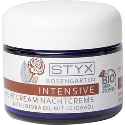 Rose Garden INTENSIVE Night Cream with Organic Jojoba Oil - 50 ml