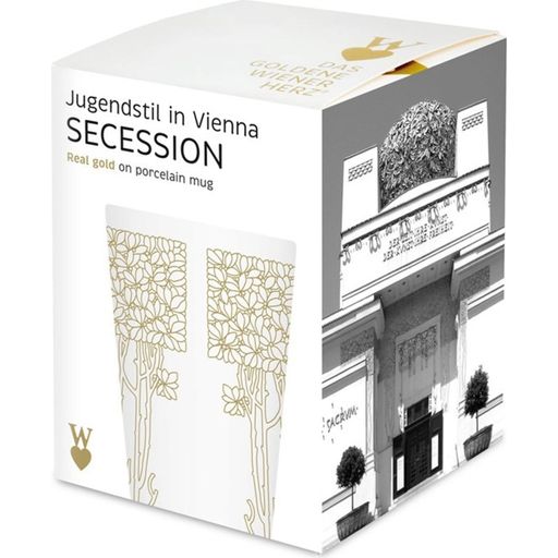 Das Goldene Wiener Herz® Porcelanast kozarec Secession - 1 k.