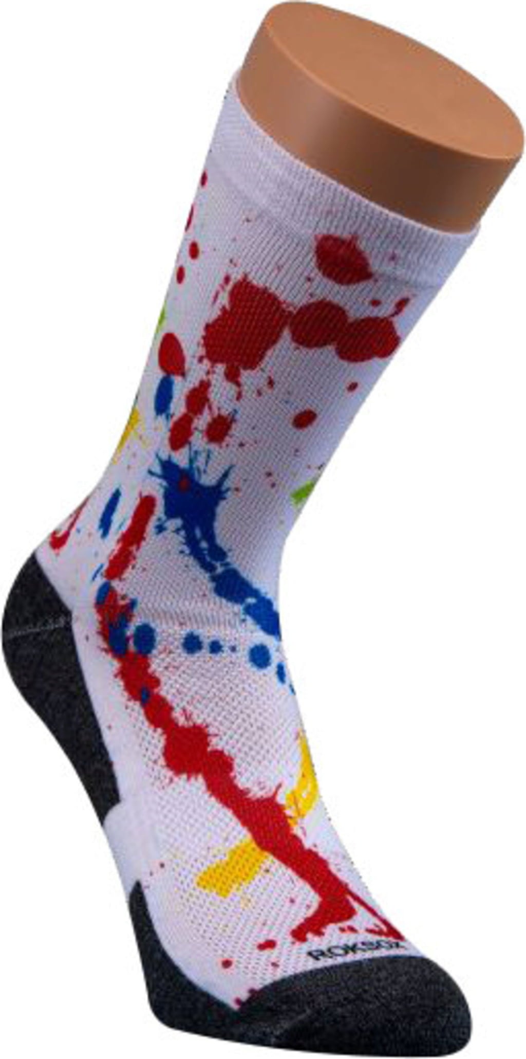Roksox Sportsocken im Farbklecksdesign