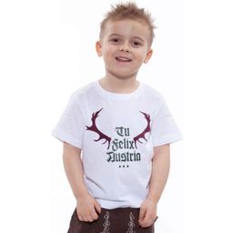 Tu Felix Austria Children's T-Shirt "Horn Wine Red"