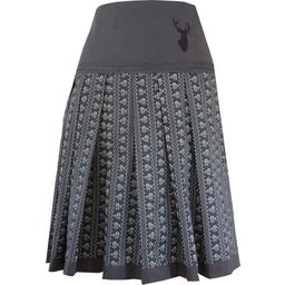 Trachten Skirt, grey-white