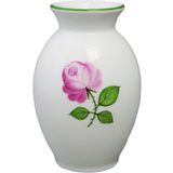 Augarten Szeroki wazon z różą wiedeńską