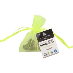 Bademeisterei Organic & Vegan Heart-Shaped Bubble Bars - Lemongrass
