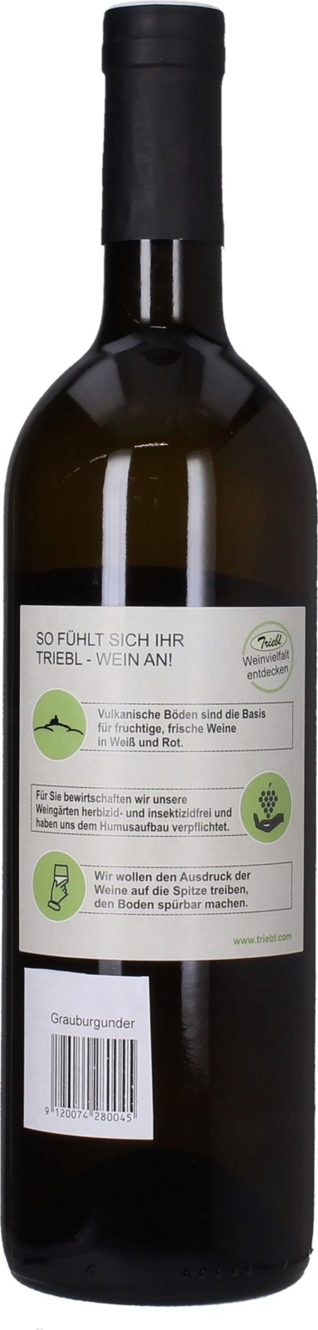 Weingut Triebl Grauburgunder 2023 - 0,75 L