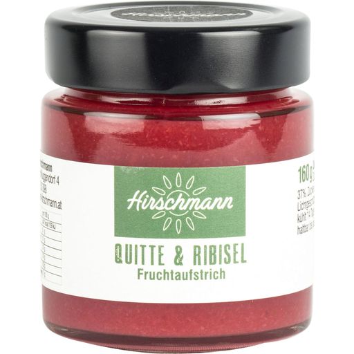 Hofladen Hirschmann Red Currant - Quince Marmelade - 160 g