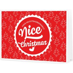 "Nice Christmas" - Geschenk-Gutschein zum Selberdrucken