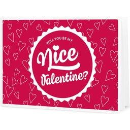 "Nice Valentine!" - darilni bon za tiskanje