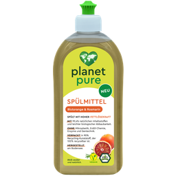 PLANET PURE Vérnarancs és rozmaring mosogatószer - 500 ml