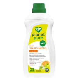 PLANET PURE Buntwaschmittel Orangenblüte - 25 W