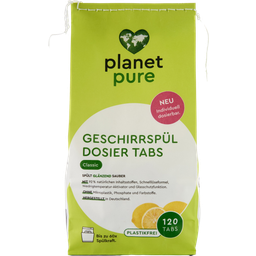 PLANET PURE Pastilles pour Lave-Vaisselle - 120 pièces